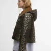 Barbour x GANNI Leopard Print Waxed Anorak
