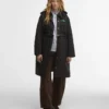 Barbour x GANNI Peplum Longline Quilted Jacket