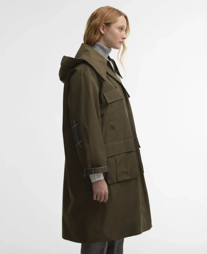 Barbour x GANNI Waterproof Parka Jacket