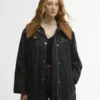 Barbour x GANNI Waxed Duffle Coat