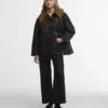 Barbour x GANNI Waxed Duffle Coat