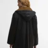 Barbour x GANNI Waxed Duffle Coat