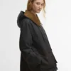 Barbour x GANNI Waxed Duffle Coat
