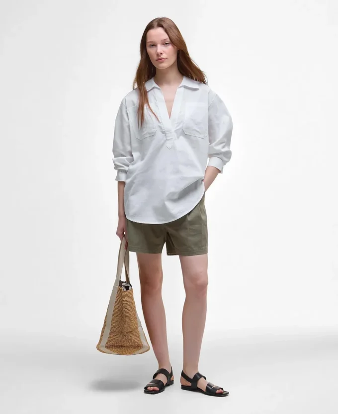 Cecile Relaxed Tunic Shirt