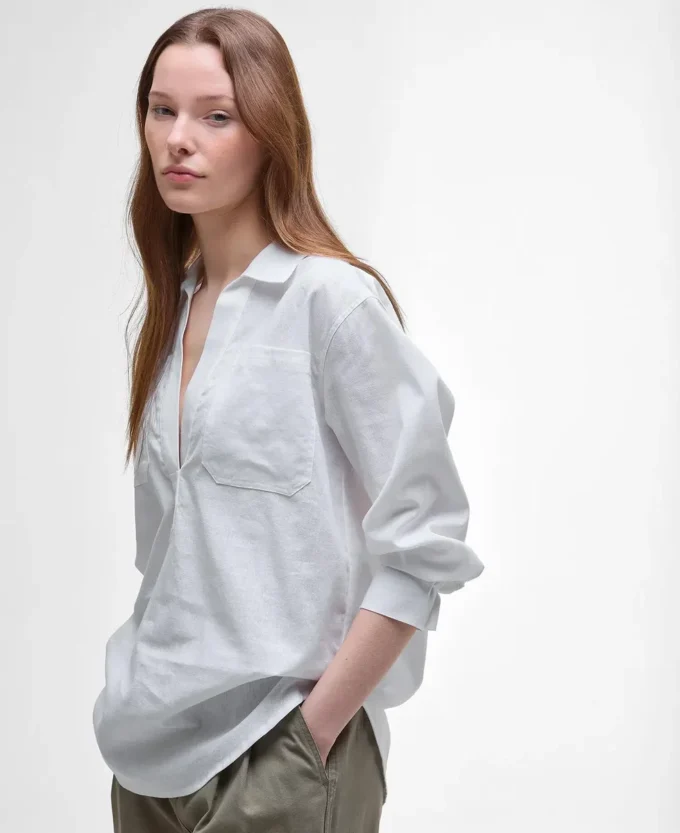 Cecile Relaxed Tunic Shirt
