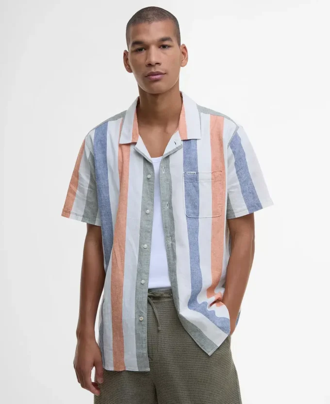 Clearwell Striped Short-Sleeved Shirt Clearwell Striped Short-Sleeved Shirt