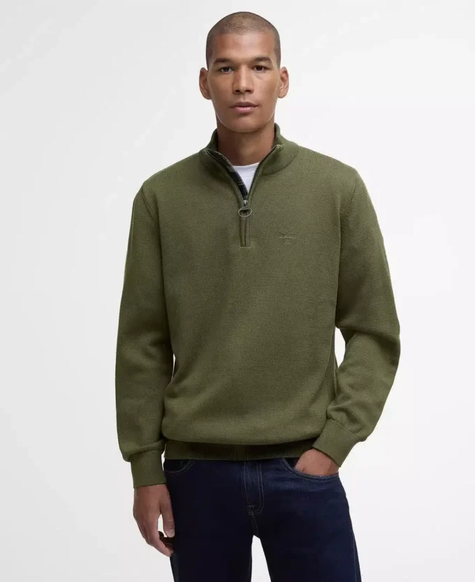 Cotton Half-Zip Jumper Cotton Half-Zip Jumper