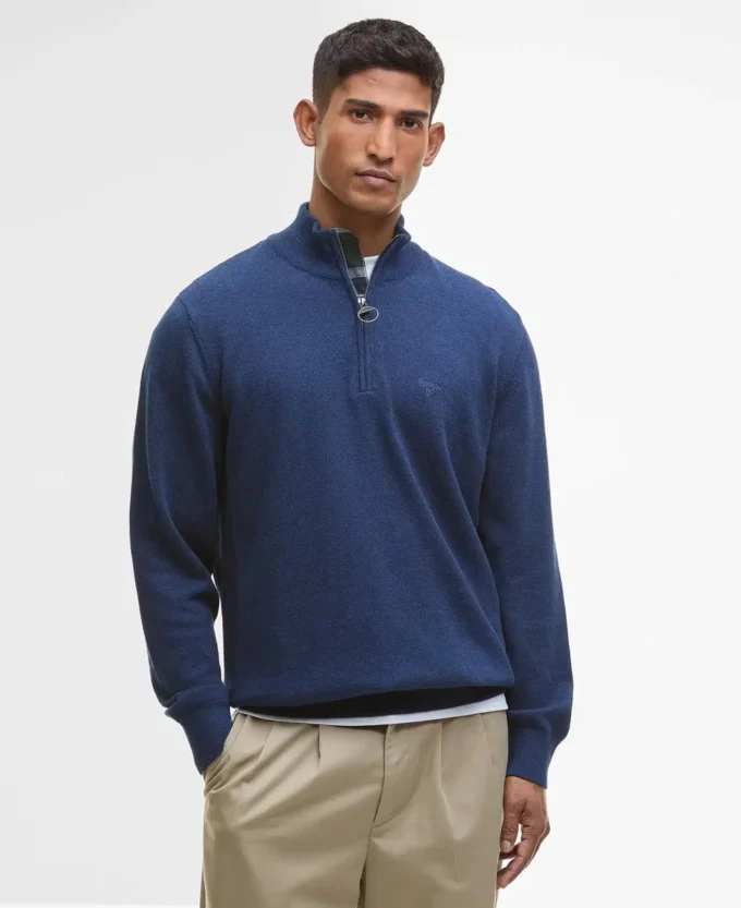 Cotton Half-Zip Jumper Cotton Half-Zip Jumper