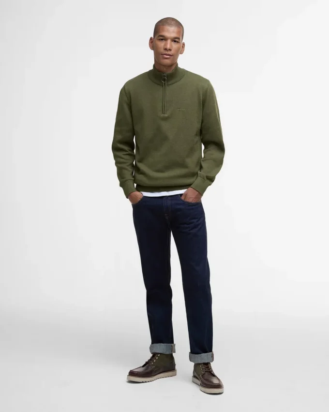 Cotton Half-Zip Jumper Cotton Half-Zip Jumper