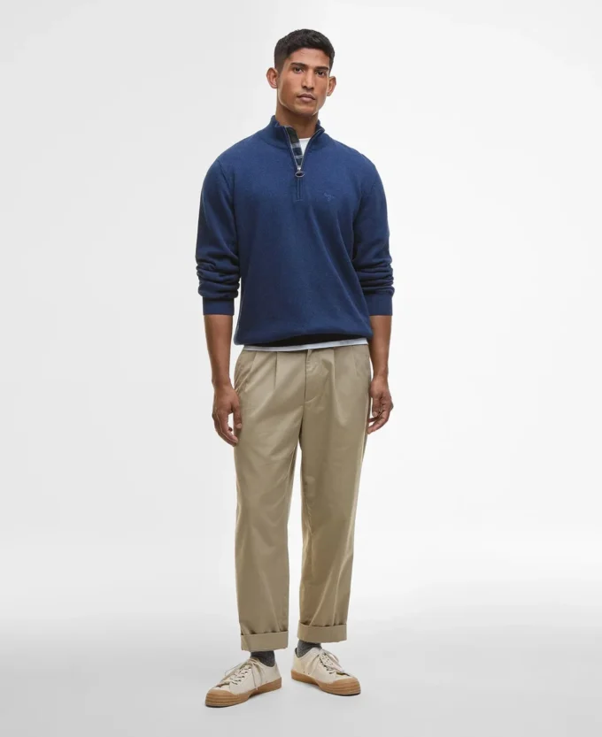 Cotton Half-Zip Jumper Cotton Half-Zip Jumper