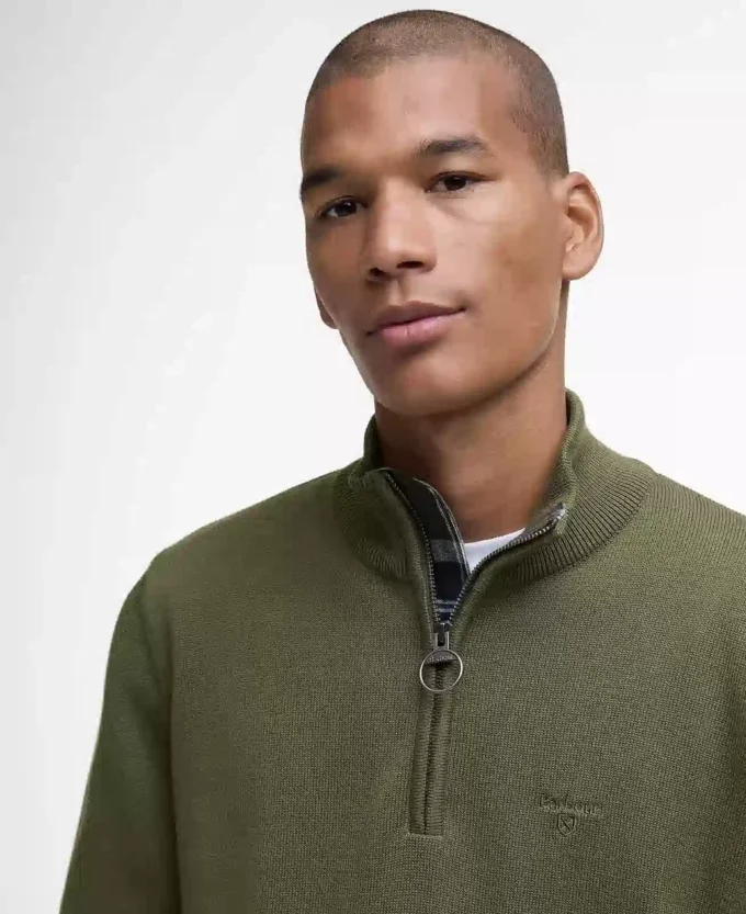 Cotton Half-Zip Jumper Cotton Half-Zip Jumper