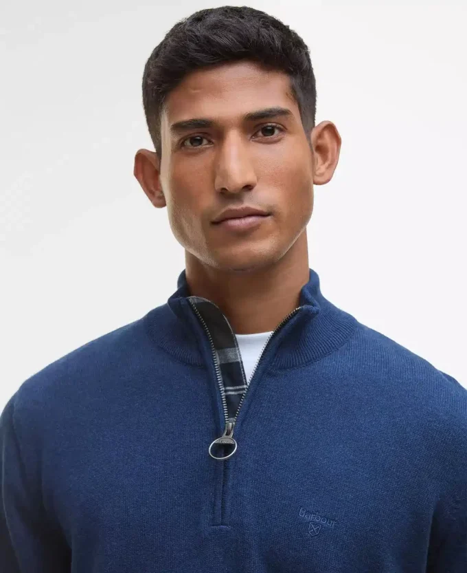 Cotton Half-Zip Jumper Cotton Half-Zip Jumper