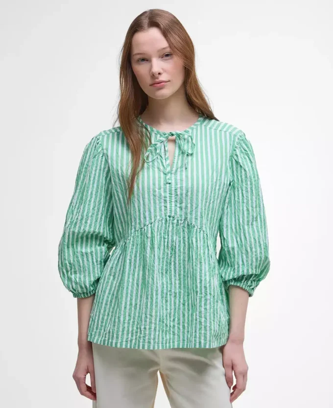 Daison Striped Blouse Daison Striped Blouse