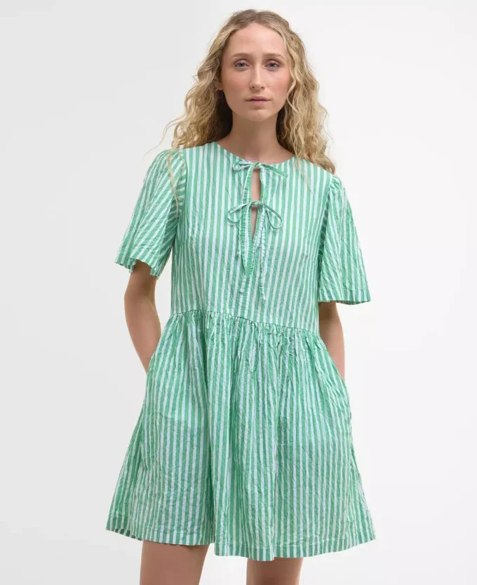Daison Striped Mini Dress