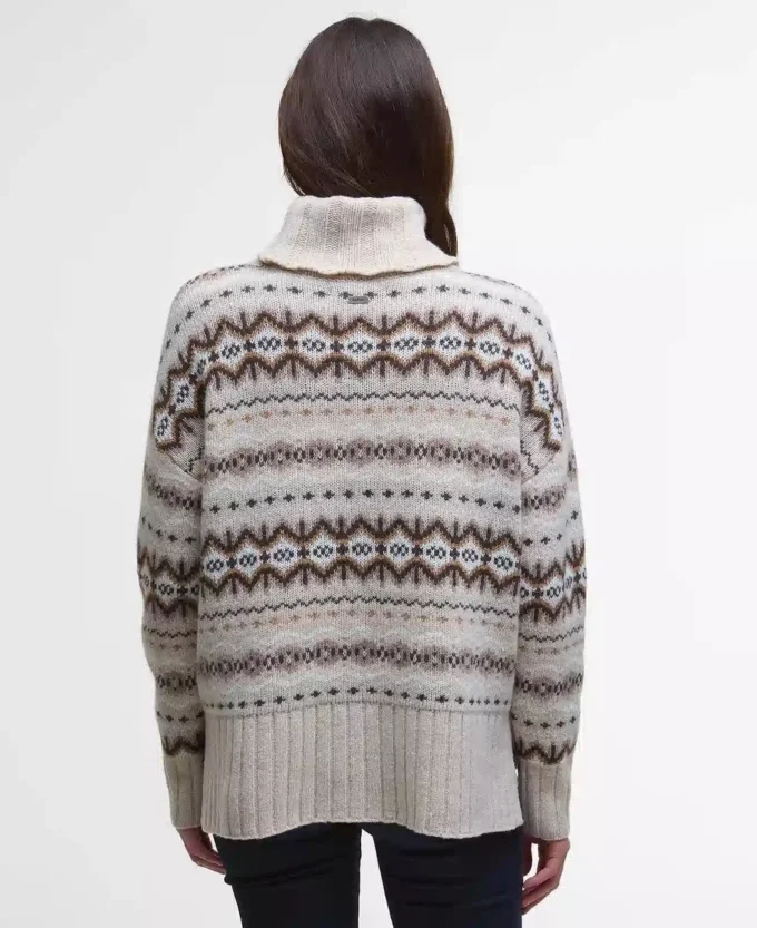 Helen Fair isle Roll-Neck Jumper