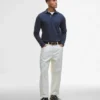 Margrove LS Tailored Polo Shirt Margrove LS Tailored Polo Shirt