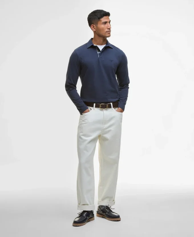 Margrove LS Tailored Polo Shirt Margrove LS Tailored Polo Shirt