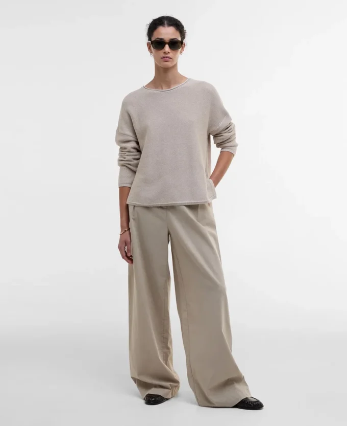 Marine Crew Neck Jumper