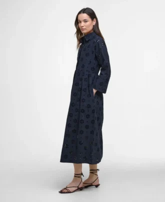 Melissa Broderie Anglaise Midi Dress