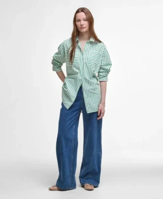 Nicola Striped Relaxed Long-Sleeved Shirt