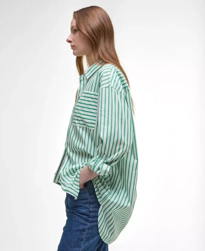 Nicola Striped Relaxed Long-Sleeved Shirt