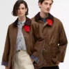Paul Smith loves Barbour Oversized Bedale Waxed Jacket Paul Smith loves Barbour Oversized Bedale Waxed Jacket