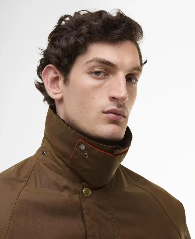 Paul Smith loves Barbour Oversized Bedale Waxed Jacket Paul Smith loves Barbour Oversized Bedale Waxed Jacket