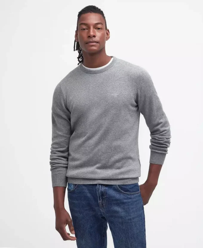 Pima Cotton Crew Neck Jumper Pima Cotton Crew Neck Jumper
