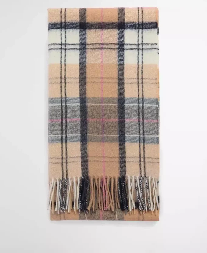 Serena Tartan Lambswool Scarf