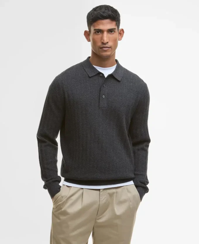 Smeaton Knitted Polo Smeaton Knitted Polo