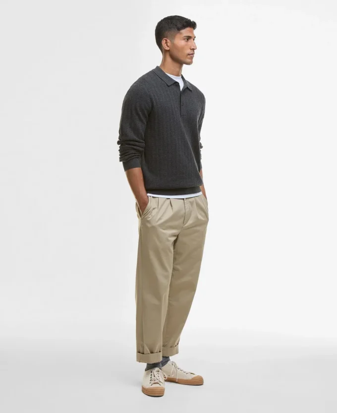 Smeaton Knitted Polo Smeaton Knitted Polo