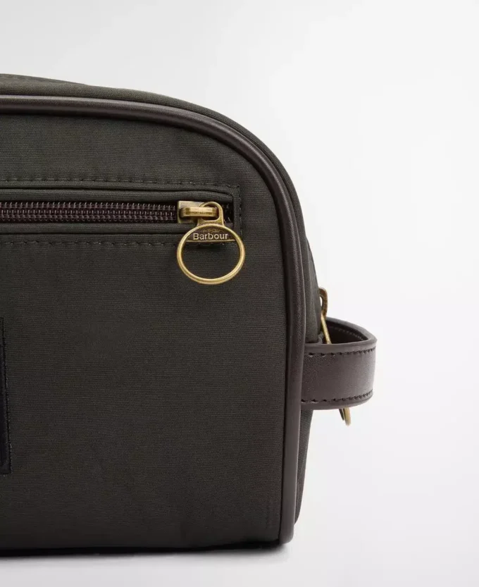 Waxed Washbag